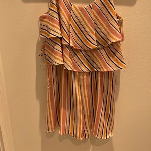 Stripped romper